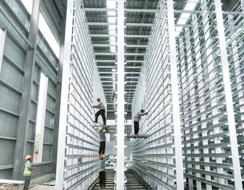 Bakstenen machine onderhoudskamer Bakstenen machine onderhoudskamer