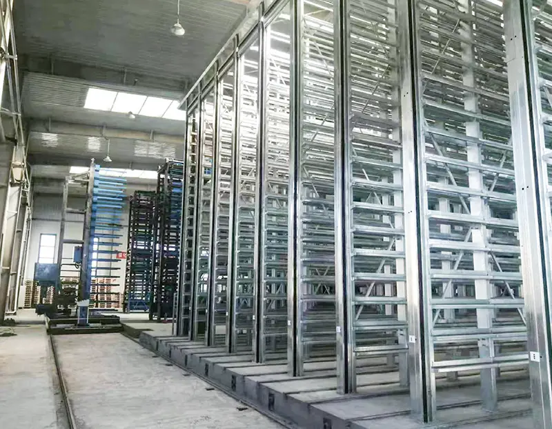 Onderhoudskamer van betonnen bakstenen machine